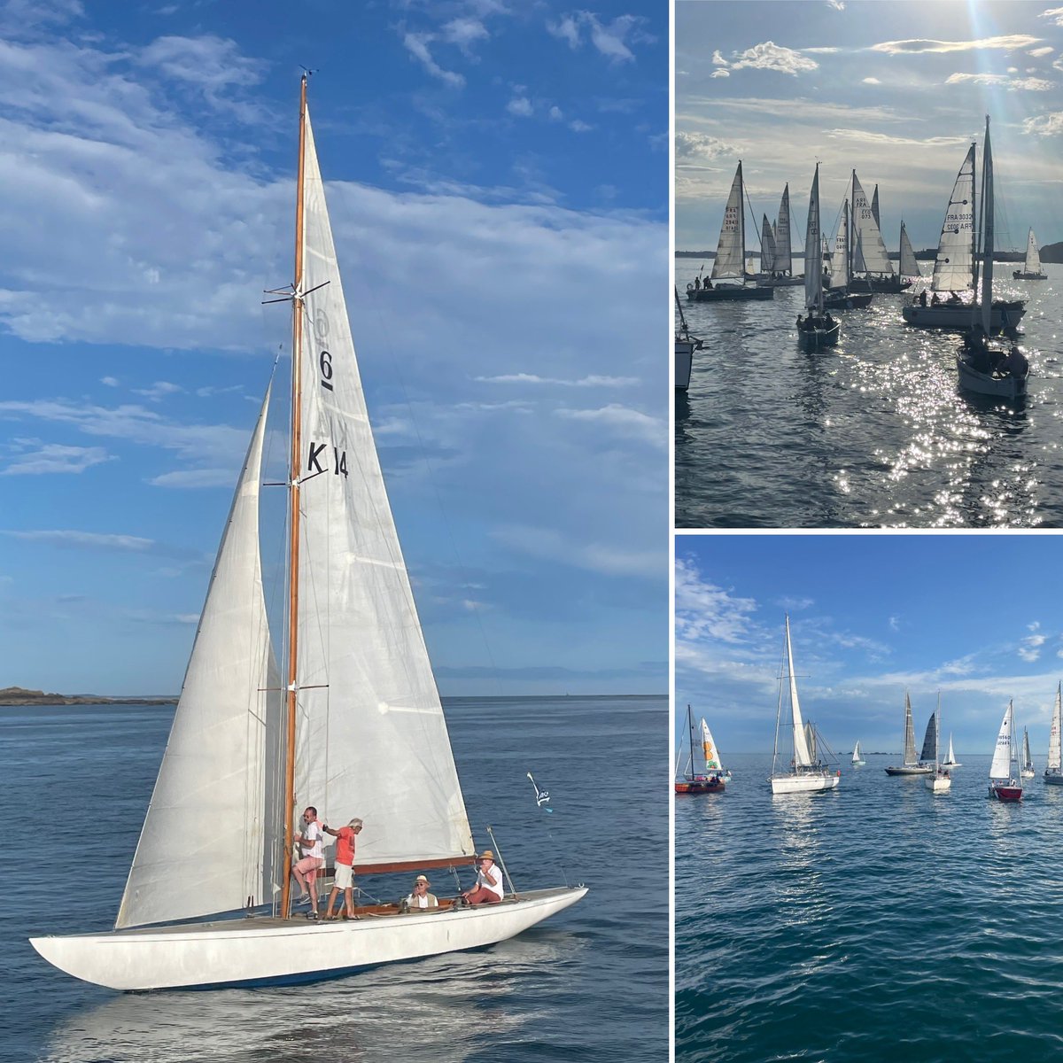 besnier_tvr's tweet photo. A l’instant top départ de la 85eme édition du @Branlebas à @VilleSaintMalo organisée par la #SNBSM 50 bateaux et plus de 200 marins à régater jusqu’à dimanche @TVR35 https://t.co/qrZmQW0hjf