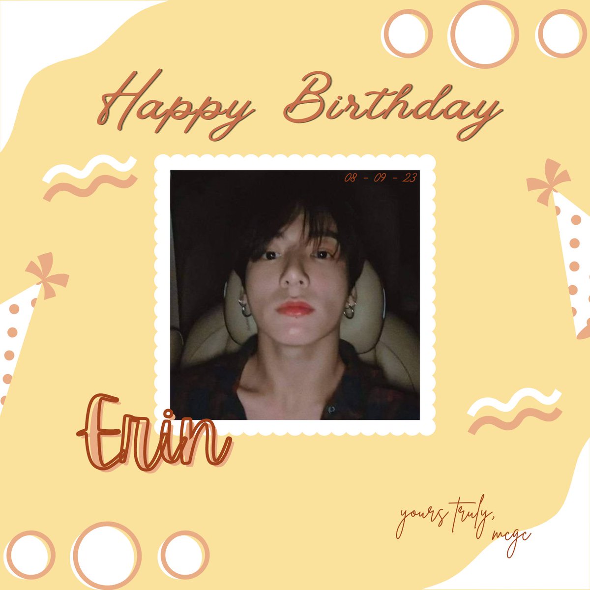 mcgctwts's tweet photo. Greeting for our beloved @clipkoov 🤍 https://t.co/4VRfGTqwOg