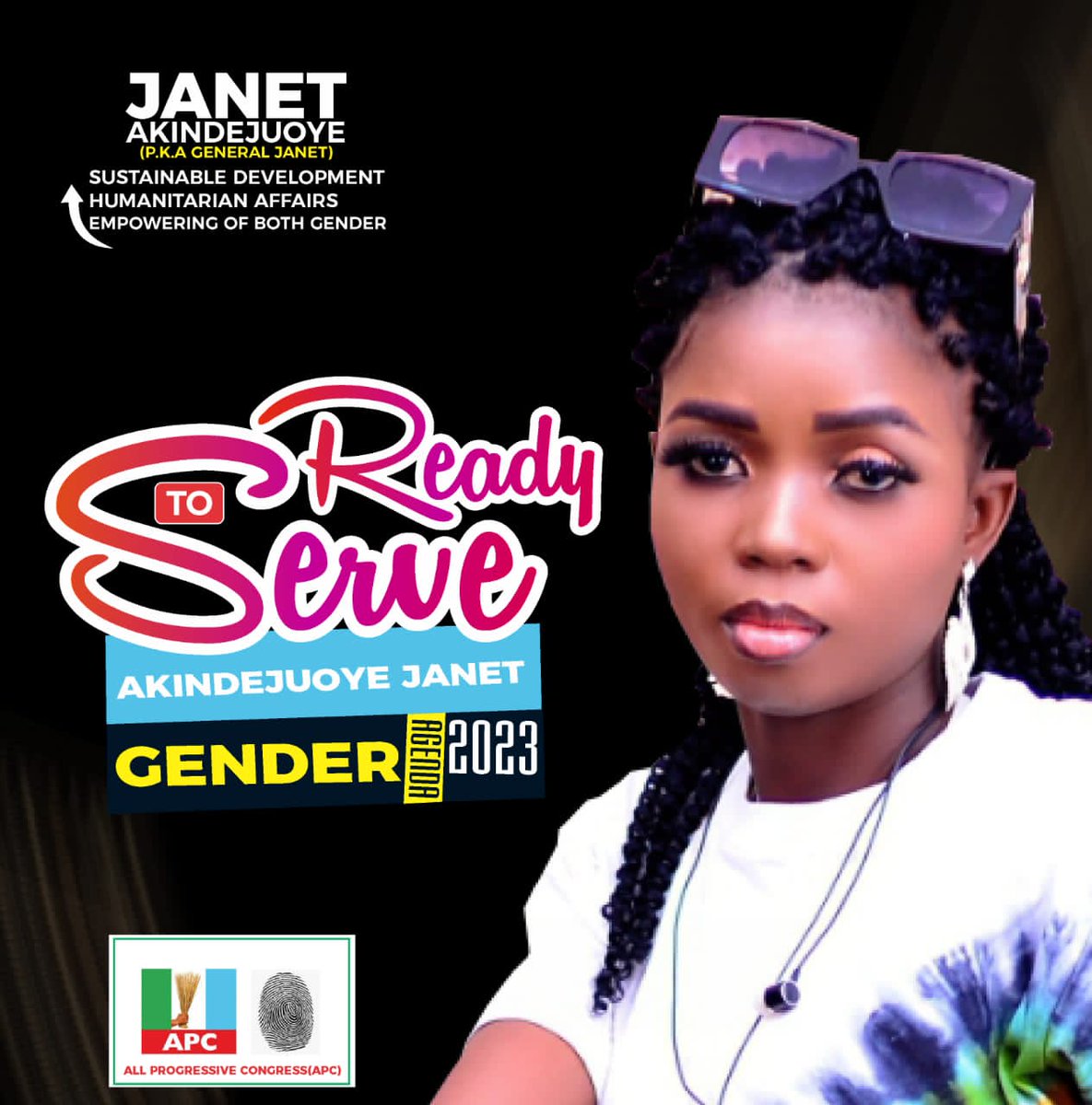 Austine77972671's tweet photo. *Ward 7 deserves the best hand for the Job.*

Here comes a holistic approach to sustainable community development in ward 7.  A support for *Janet Akindejuoye* is a vouch to promote the values and priorities for communal interest of *ward 7* 

#NotToYoungToRun #JanetIsCapable https://t.co/P3vq2wW9Vt