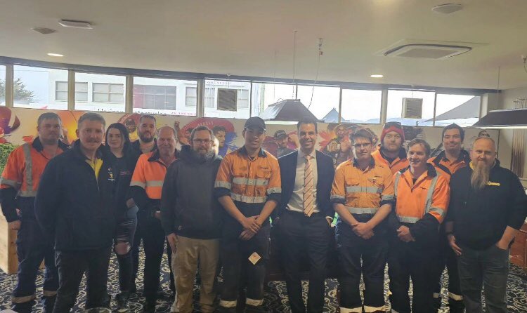Shadow Transport Minister Josh Willie heard directly from <a href="/metro_tasmania/">Metro Tasmania</a> mechanics and apprentices about the impacts of the recruitment and retention crisis at Metro workshops, as well as apprentice rate cuts. Time for this Government to fix our public service #politas