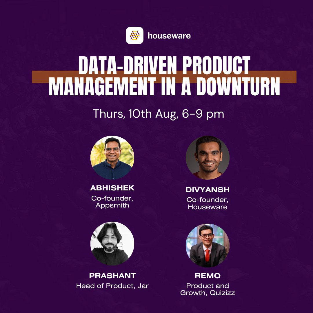 See you tonight, Blr! ✨

Get ready for an evening full of lessons, perspectives, and stories from some brilliant product leaders.

Super excited to host <a href="/bbharadwaj/">Brijesh Bharadwaj</a>, <a href="/shobhitic/">Shobhit Bakliwal</a>, <a href="/seth_siddharth/">Siddharth Seth</a>, <a href="/pacificleo/">Prashant Singh</a>, <a href="/abhishek_n/"></a>, <a href="/RemoGJoseph/">Remo George Joseph</a>, and you! 🎉