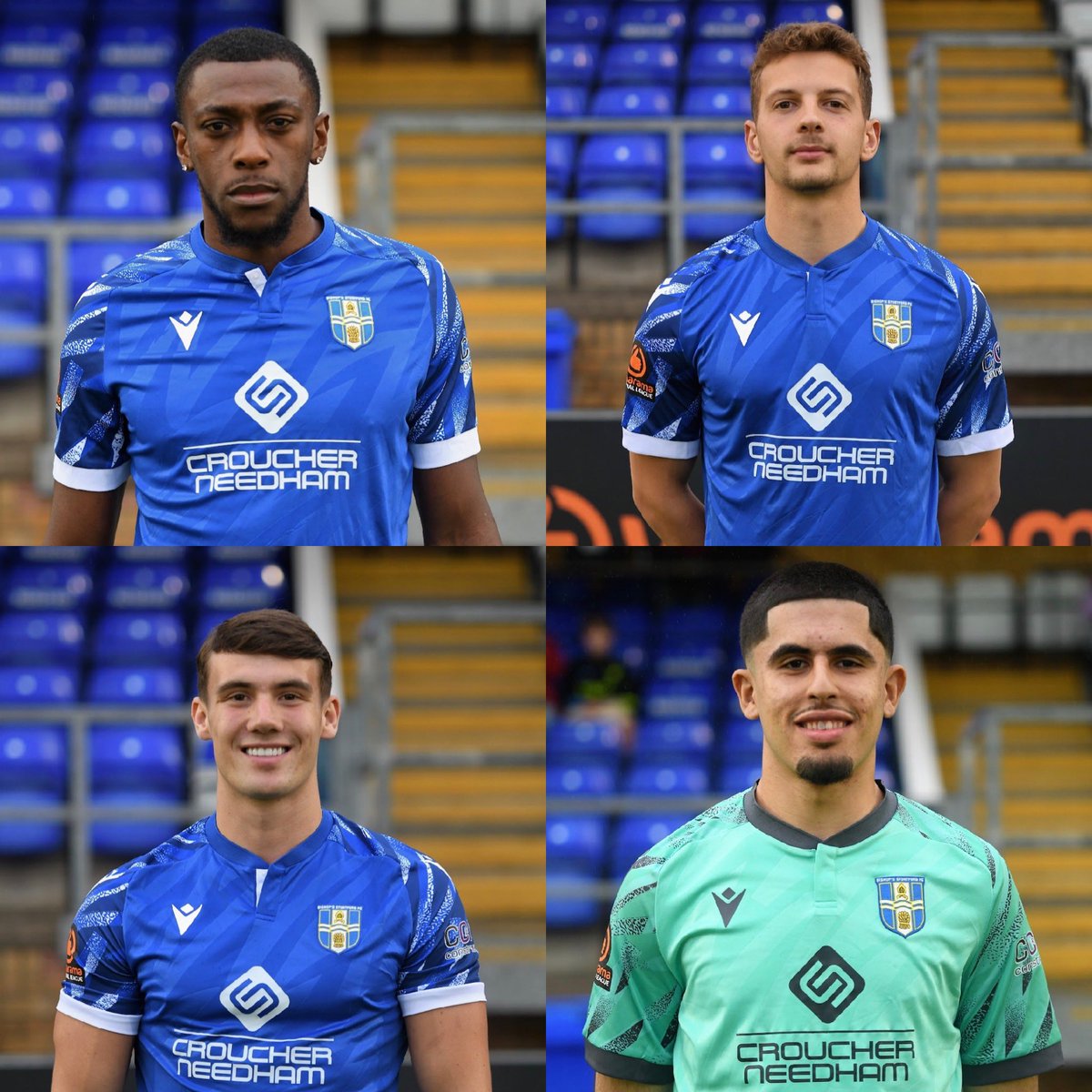 Steve Smith has bolstered his squad with four additions to the ranks.

Welcome to midfielders Chris Regis and Fraser Alexander, defender Morgan Mahoney and goalkeeper Adam Messaoudi

Full details:

bsfc.co.uk/club-news/four…

#allezlesbleus