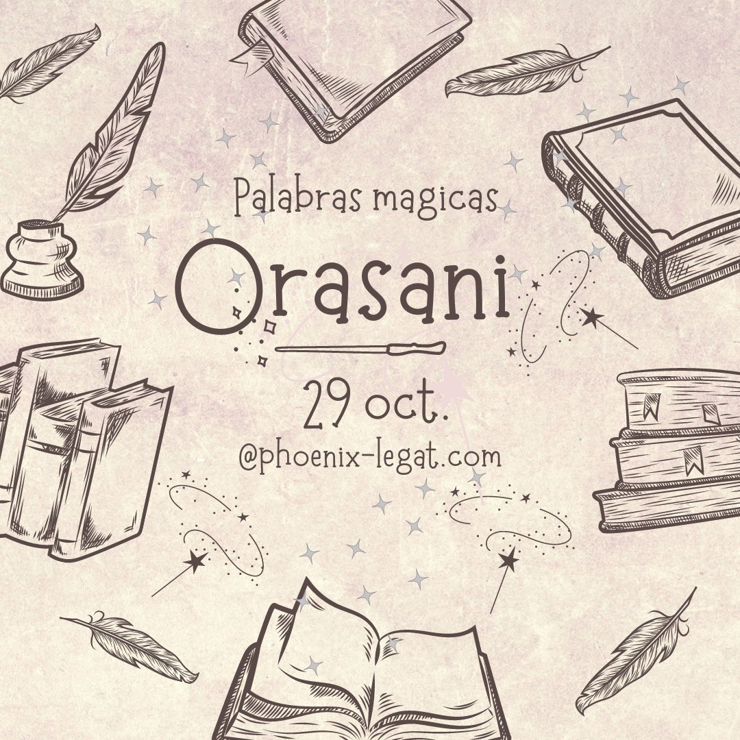 PhoenixLegat's tweet image. 📚Aprende ORASANI y conoce la magia que tienen las palabras 🪄y como puedes ayudar con estas 🙌🏼#elpoderdelapalabra