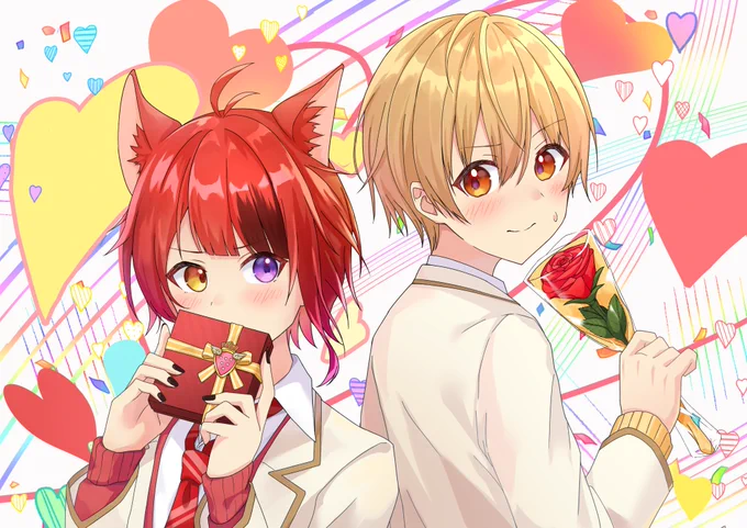 【MV】chocolate box/莉犬×るぅと【歌ってみた】  すとぷり()様の歌ってみた「chocolate box」のサムネイルイラストを描かせていただきました!! ぜひ聴いてみてください    #すとぷり