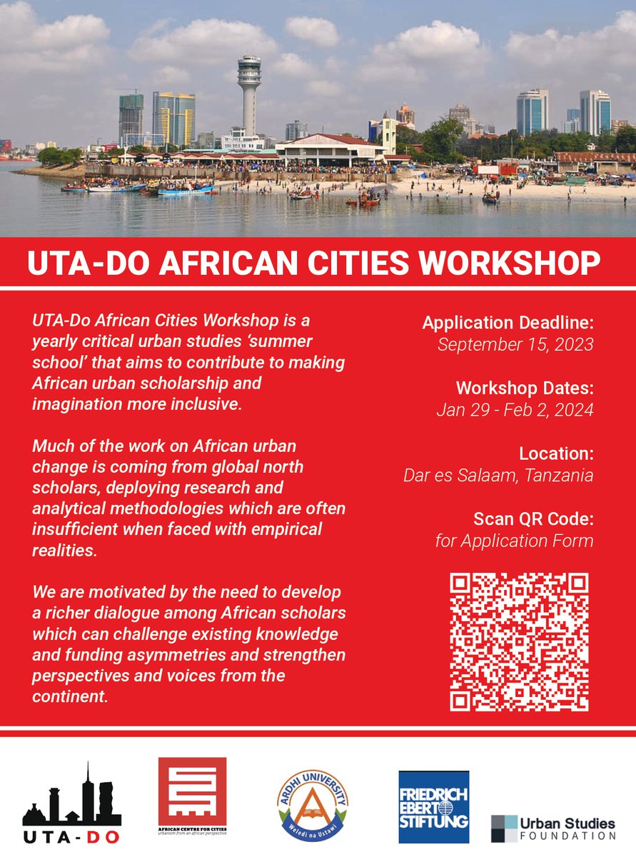 UTA-Do African Cities Workshop tweet media