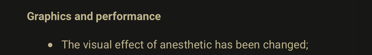 HighStyled's tweet image. Najlepsza zmiana, w końcu streamy z Tarkova będą wyglądać jak należy, bez znaczenia czy odpalisz painkillery. Oprócz tego w sumie dużo fajnych, małych zmian, ale nic ogromnego.