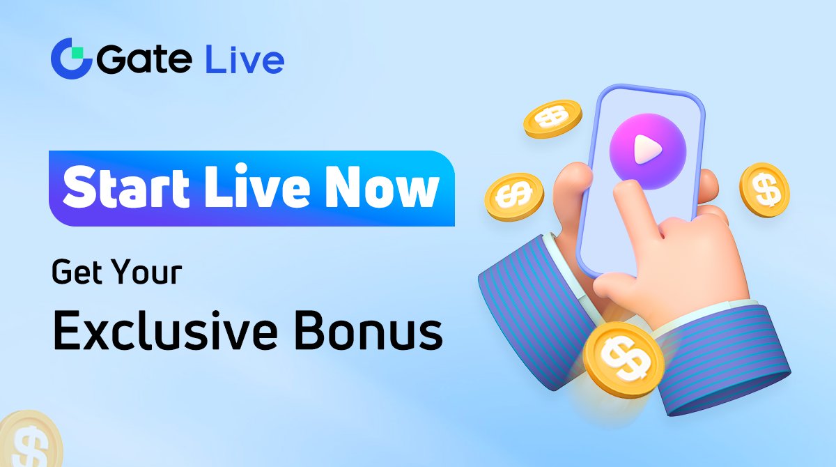 Gate's tweet photo. #GateLive | What can you get as a new streamer❓

🎁Start live stream and grab $130 bonus
🌟Surprise gifts for your fans
💰Up to 70% commission bonus every week
🔥10M traffic exposure to crypto traders

Apply now➡️https://t.co/u4dEveRaS8
Details👉https://t.co/2PWRbfOHuU https://t.co/VbEPE5J9cG