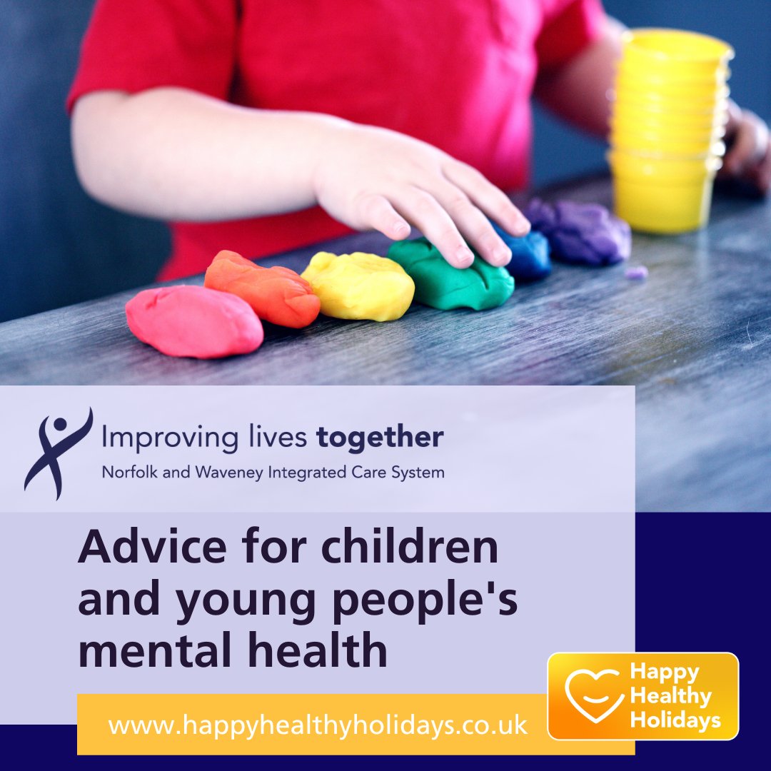 If you’re concerned for your child or young person when it comes to their mental health, there is support available specifically for younger people. You’re not alone. 

Find out about the support on offer here ➡️ orlo.uk/happy_healthy_…

#happyhealthyholidays #summerholidays