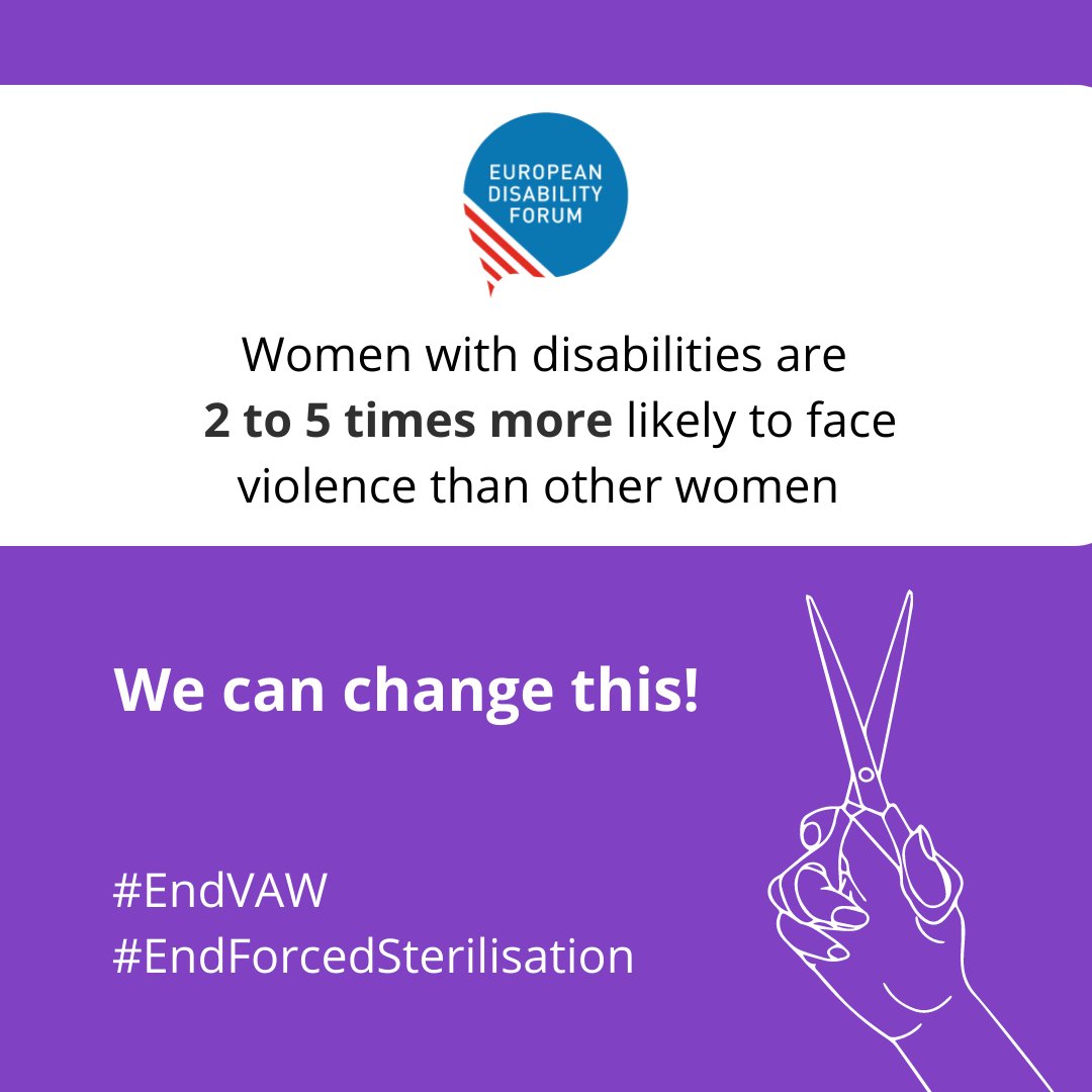 European Disability Forum tweet media