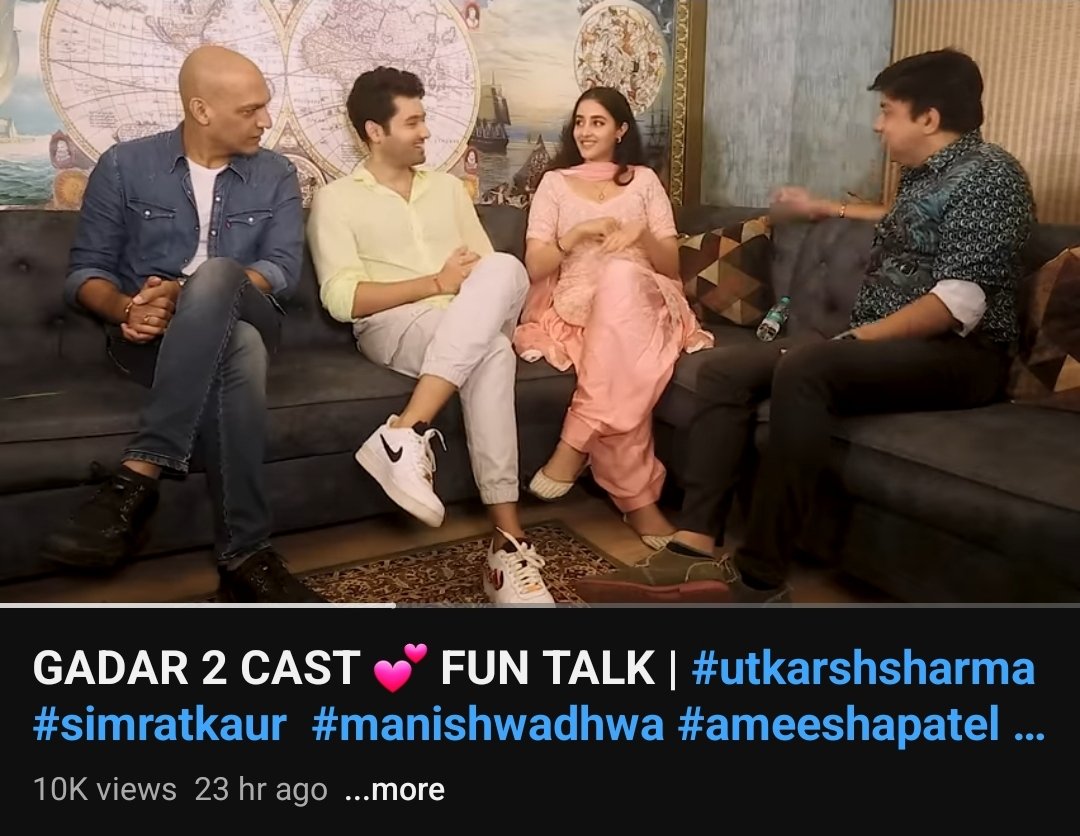 manishwadhwa's tweet photo. Thank you Picture Pandey π
It was a fun conversation with you.
https://t.co/K1lTIeh5EL
#actorlife #vilan #Gadar2 #manishwadhwa #picturepandey https://t.co/qIgljCc2wQ