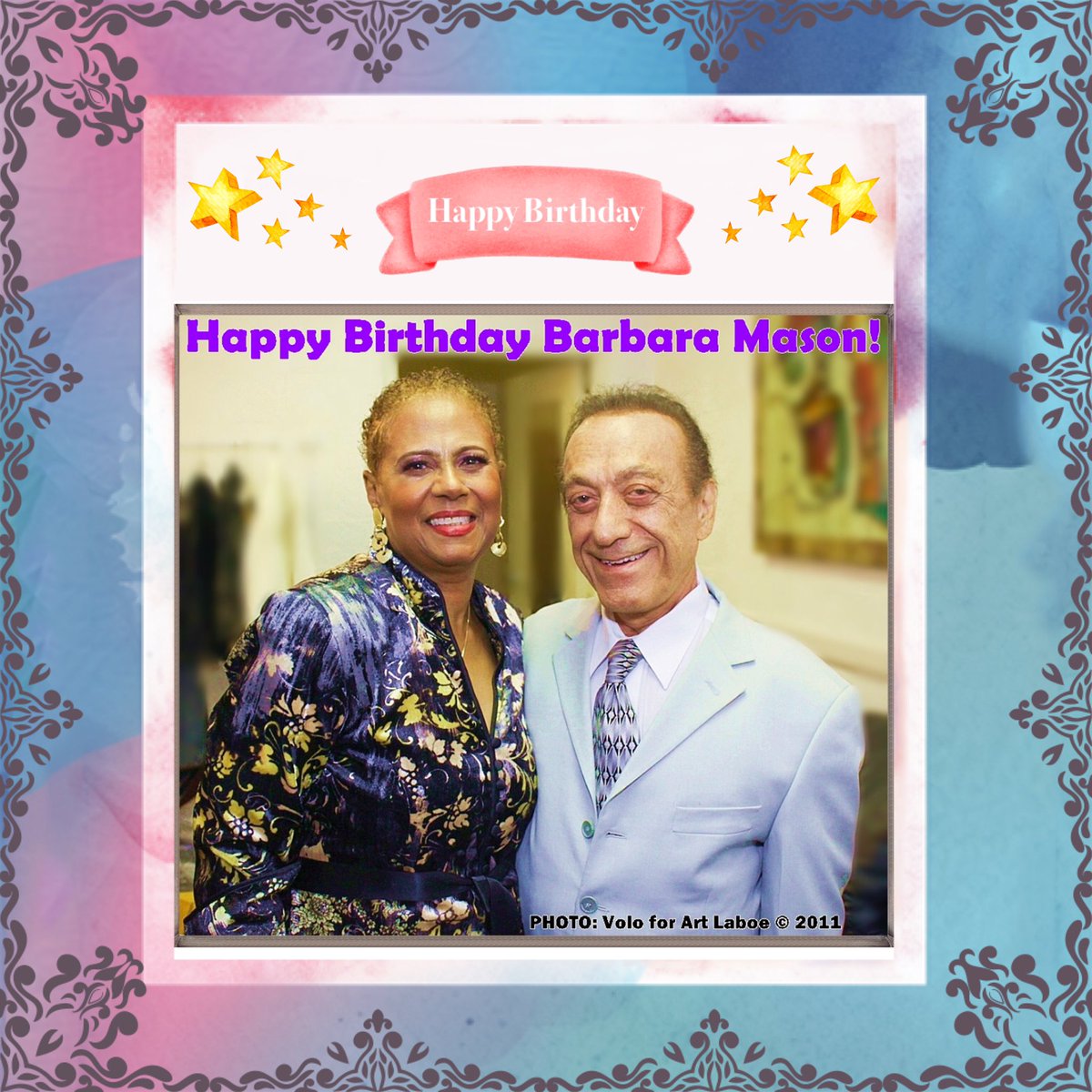 ArtLaboe's tweet photo. #HappyBirthday Barbara Mason! U r a #legend, 1 of our #mostrequested, most beloved #artists on the #ArtLaboe #LoveZone #KeepGoingStrong
#BarbaraMason #YesImReady #Memories #MemoriesOfArtLaboe #OldiesButGoodies #August9th #August9 #Birthday #Leo #LeoSeason
📷: @volophoto https://t.co/aX2iNc9xXS