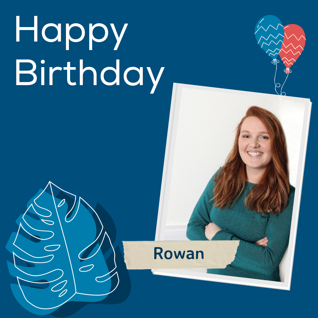 Happy birthday to Rowan, one of our brilliant and creative graphic designers. We hope your day is as fantastic as your talent! 🥳🎈

#happybirthday #graphicdesigner #digitalagency