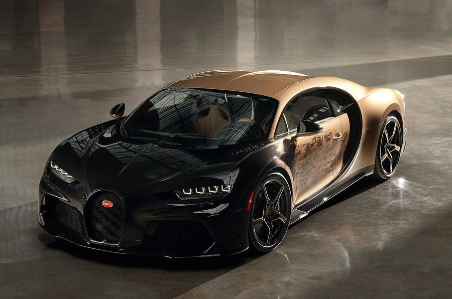 autocar's tweet photo. Meet the new Bugatti Chiron Super Sport Golden Era - a one-off, painstakingly decorated celebration of the French marque���s illustrious heritage 🎩  https://t.co/d6T8ayzidl https://t.co/DK1grUxwgv