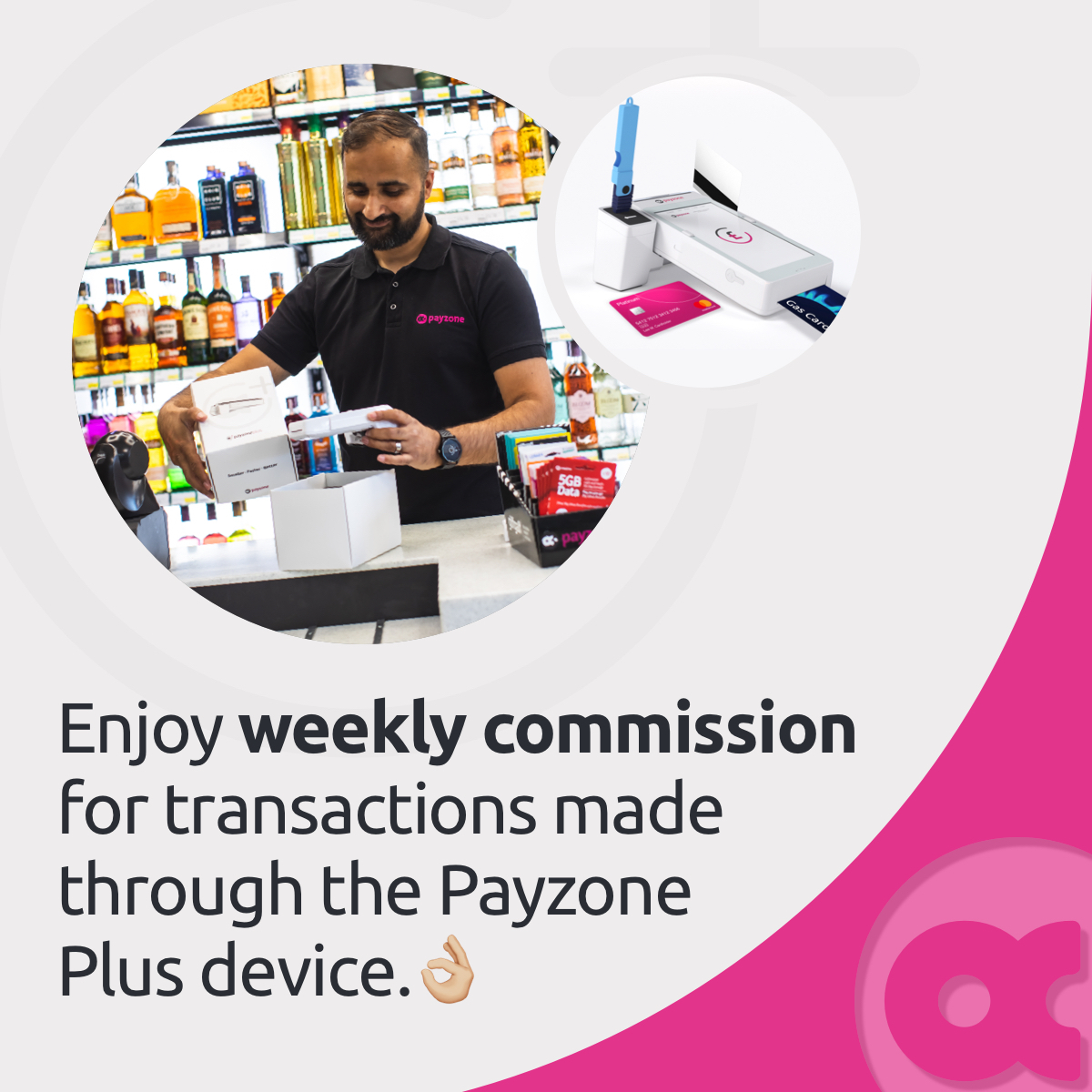 The new Payzone Plus device is even more convenient. Drive additional footfall and enjoy weekly commission for transactions made through the Payzone Plus device. Join Payzone or upgrade your device! ⬇️ payzone.co.uk/payzoneplus/ #payzone #payzoneplus