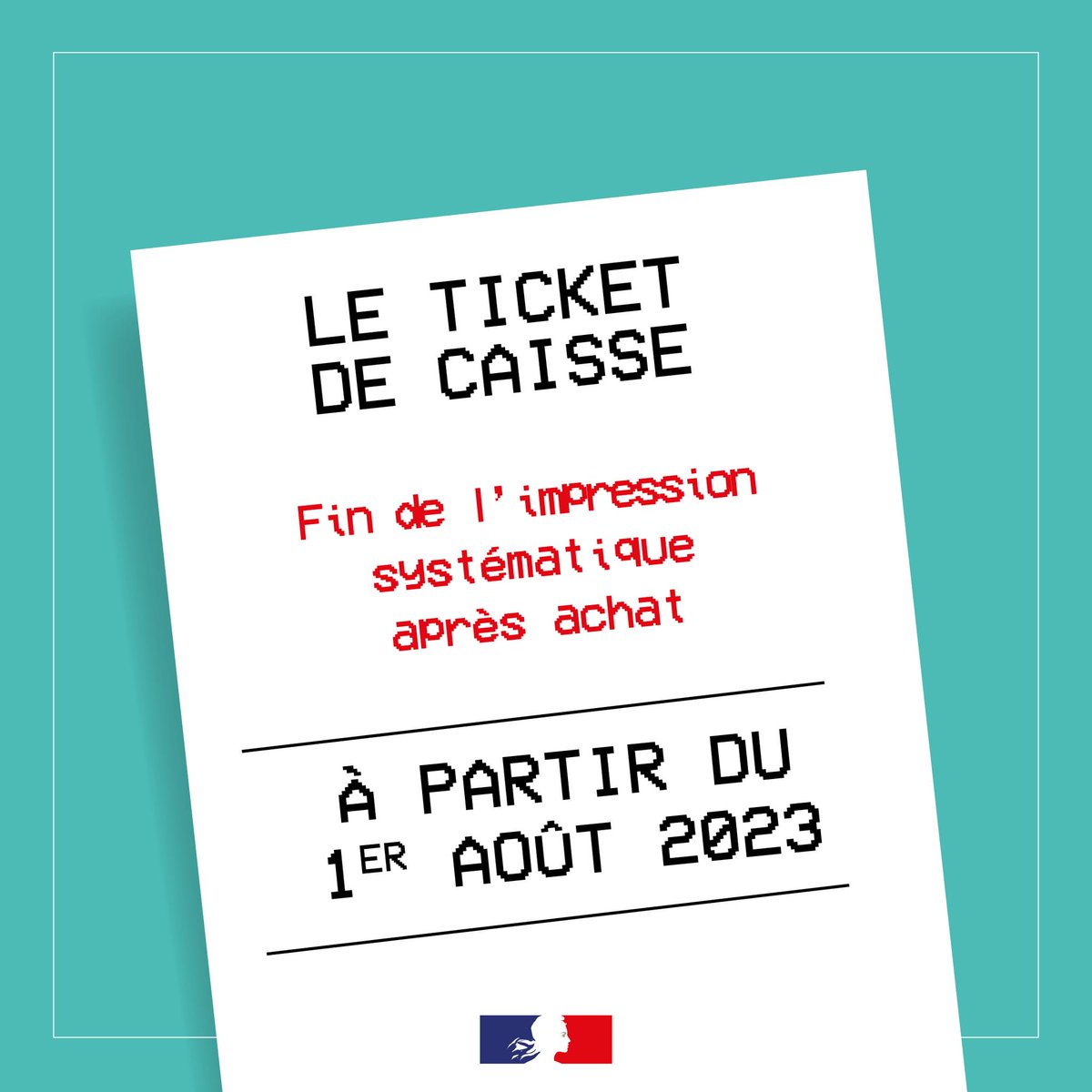 SYTRAD1's tweet image. Chaque année en France, près de 30 milliards de tickets sont imprimés et souvent jetés à la poubelle !
Pour limiter ce gaspillage, la loi anti-gaspillage pour une économie circulaire met fin à l’impression systématique des tickets de caisse.
#SYTRAD #ticketdecaisse