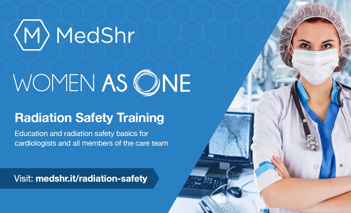 medshronline's tweet image. Radiation exposure in pregnancy is a frequent concern of women in cardiology. Get the facts, learn how to manage risk, and feel empowered to make the right career decisions in Women as One’s Radiation Safety Training course on MedShr Learning: ow.ly/QuO750OGJpJ #Cardiology