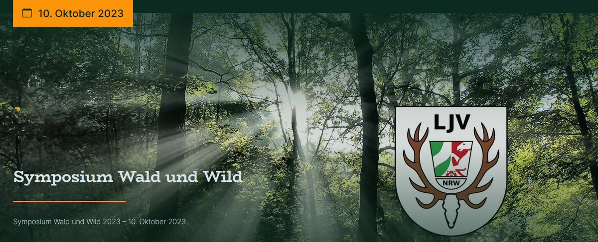 Die #Wiederaufforstung der Kalamitätsflächen in NRW ist eine große Herausforderung. #Kommunikation, #Kooperation und Empathie zwischen Jägern und Waldbesitzern sind Schlüssel zum Erfolg. Wir laden am 10. Oktober zum „Symposium Wald und Wild" in Werl ein: ljv-nrw.de/events/symposi…