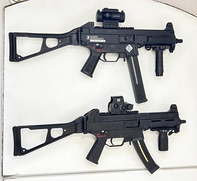 45と9が出来た! #UMP9 #UMP45 #Airsoft
