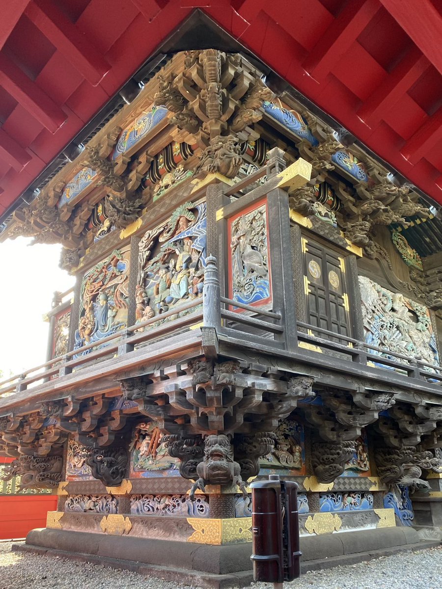 ikkaisai's tweet photo. ＃神社仏閣 がトレンド入りしてますので、個人的にオススメな ＃群馬県 の彫り物ガッツリ系神社さんを挙げますね！
１枚目：伊勢崎神社（伊勢崎市）
２枚目：板倉雷電神社（板倉町）
３枚目：桐生天満宮（桐生市）
４枚目：半田早尾神社（渋川市） https://t.co/UakNwQkgJ6
