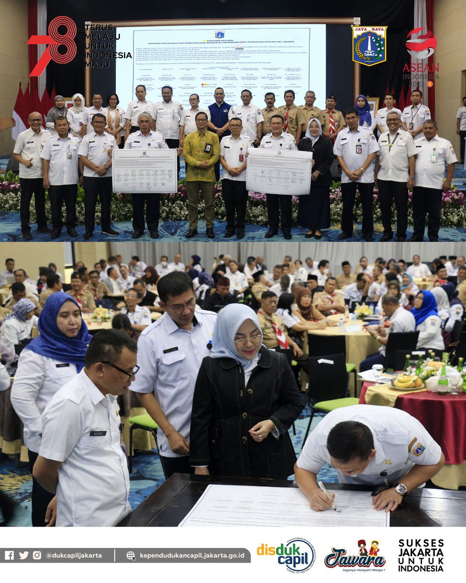 dukcapiljakarta's tweet image. Halo Warga Jakarta!👋🏼

Rabu, 9 Agustus 2023

Dinas Dukcapil DKI Jakarta menghadiri FGD pemetaan titik rawan korupsi dalam pelayanan sektor pendidikan dan kependudukan pemerintah Provinsi DKI Jakarta bersama dengan KPK RI di Dinas Pendidikan, Jakarta Selatan

#dukcapilinfo