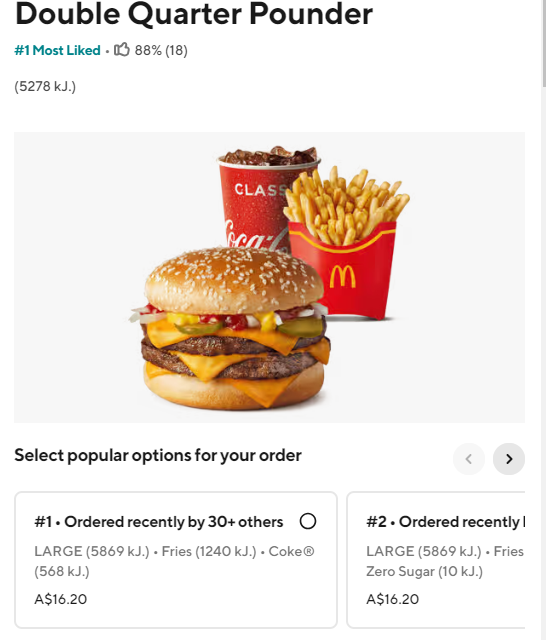 crleyland's tweet photo. A leg of lamb to feed a family for $19.20, or a Double Quarter Pounder meal for $16.20?

@maccas used to be the budget option.

The world is topsy-turvy at the moment. https://t.co/09mjglJjUv