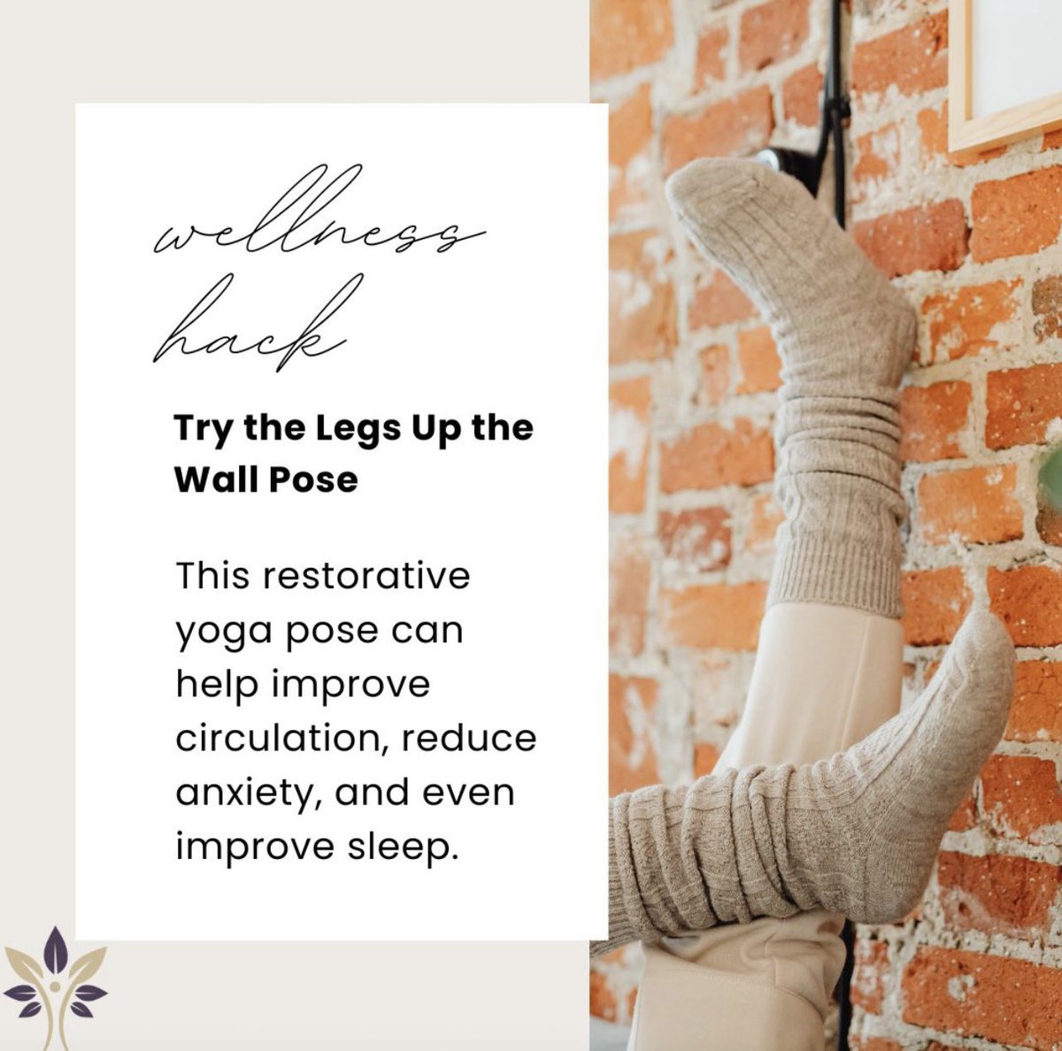 ParagonWell's tweet photo. If you're looking to elevate your wellness routine, incorporating this restorative yoga pose could be your pathway to a more balanced and harmonious life.#RestorativeYoga
#YogaForWellness
#StressManagement
#ImproveCirculation
#ReduceAnxiety
#SleepBetter
#HolisticHealth
#Wellness https://t.co/4Hisa0NL7A