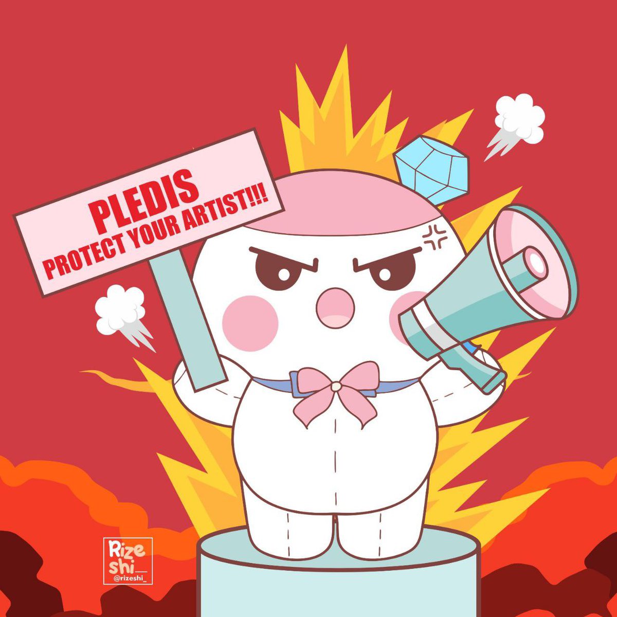 winddxncer's tweet photo. BABE WAKE UP ANARCHYST BONGBONGIE FANART JUST CAME OUT 

#플레디스_보호하라_조슈아 #명예훼손으로부터_조슈아_보호하다 #PLEDIS_PROTECT_JOSHUA #PLEDIS_PROTECT_YOUR_ARTISTS @pledis17_STAFF https://t.co/v0Bae9er0q