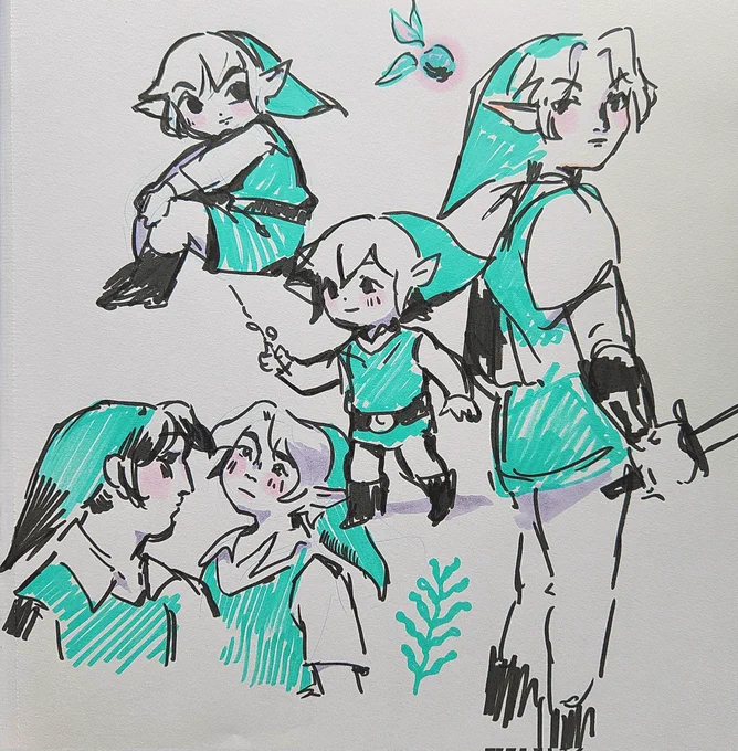 Older link doodles 