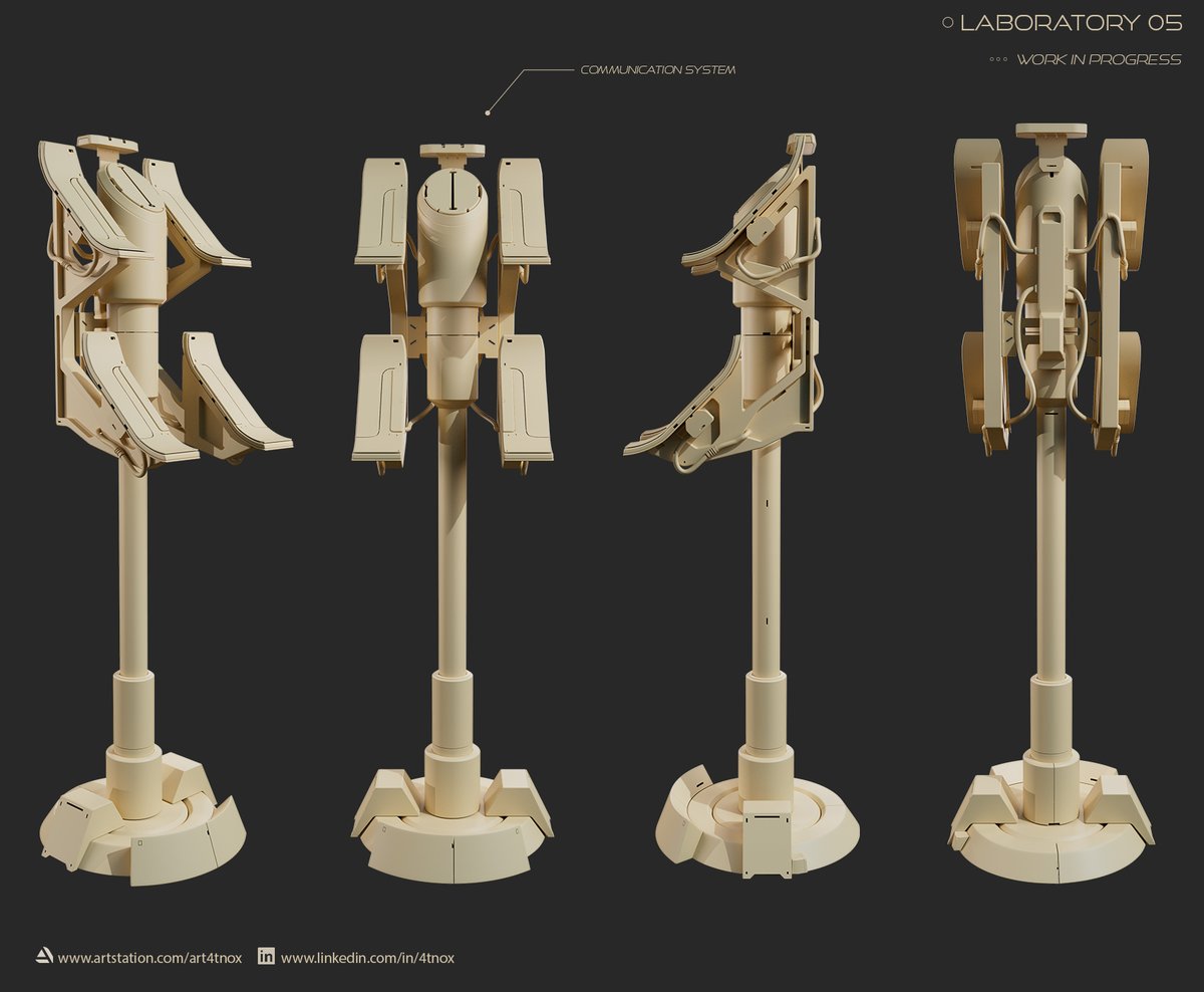 4tnoxCG's tweet photo. 🔹 My latest #WorkInProgress ! Building communication system is done 🙂
Based on Artvostok Development LTD's #GameConceptArt from Lost in Blue.

Join me on this journey🚀
See you on the next one !

#3d #3dart #cg #cgi #hardsurface #maya #arnold #autodesk #3DModeling #DigitalArt https://t.co/75SPSpc8Sw