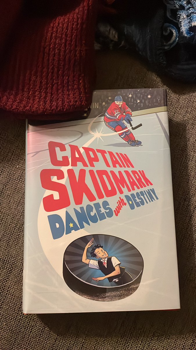 callibrarian's tweet image. For those looking for books for 11-13 year old boys that hover between middle grade and ya, I recommend Captain Skidmark Dances with Destiny by Jennifer Irwin. It is very heteronormative, at times crass, and also made me cry multiple times. I hope it finds its readers.