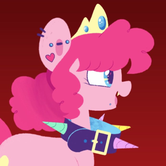 𝘰𝘰𝘤.  sneak peak of a Pinkie Pie revamp / overhaul that's 
       soon to come !

              IYKYK . ♡