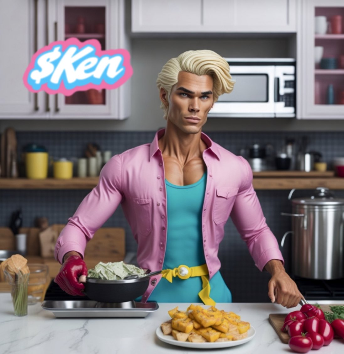 KEN is in the kitchen Whipping….#Cookingitup 🍳@BillianosW @0the3rsid3 @kendollcoin @CryptoMileHigh @paymancash @bpatel515 @matt__nordstrom @drewtility @ScooterMcScoob @joshuanagao @cdkns93 @mr_benft #LFG #kenergy #kenough #KENDOLL #KEN$ #KENARMY #KEN4L 📈🚀