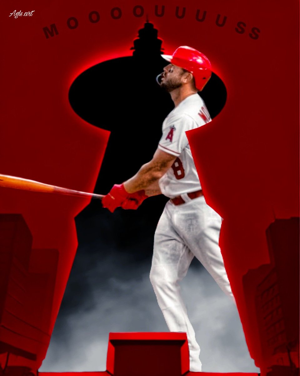 Agls_art's tweet photo. #MikeMoustakas #HalosWin #LTBU #ÅngelsBaseball #Angelsbaseball #Halos #HaloNation #TeamInRed #LAangels #CaliforniaAngels #AnaheimAngels #LosAngelsAngels #Mlb #Baseball #AglsArt #Art https://t.co/yGSvIYu9uq