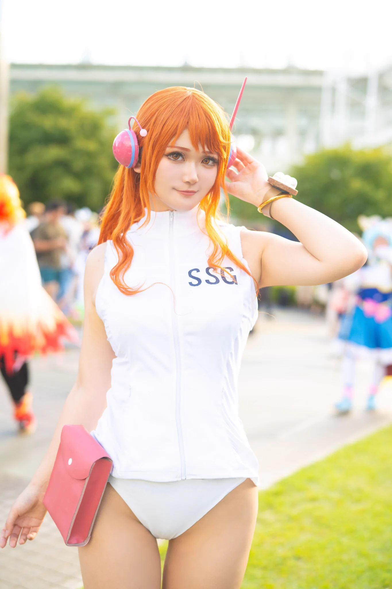 【即コス可能】エッグヘッド編 ナミ コスプレ クリマタクト付き ウィッグセット済 erin🧸🍊 on X: 