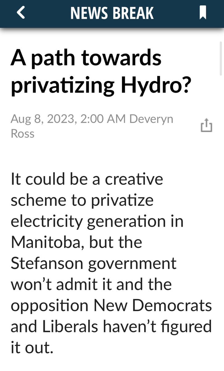 GusWatanabe's tweet photo. This should be an election issue.
Privatized energy production lead to higher electricity prices in BC.
Jay Grewal was in charge of BC Hydro & now she’s here.
It’s not a coincidence.
🗳️
https://t.co/9qFkMrQxW6
#MbHydro
#MbPoli https://t.co/jpxL3xewYG