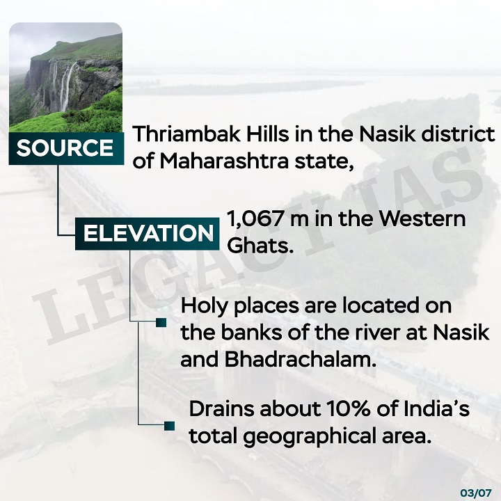 Legacy_ias's tweet photo. Learn the significance of #GodavariRiverSystem that nurtures the #DeccanPlateau from its origins to its contribution to agriculture and culture.
#Riversystem #riversysteminindia #rivernetwork #AgriculturalImpact #riverSignificance #upscexam #legacyias https://t.co/Ua8gsyTCPi