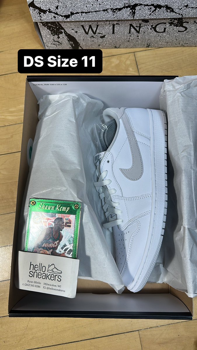 hellobilello's tweet photo. Details in photos. Add for shipping.
12s - 190
11 IE - 99
3s - 225
1s - 200
#hellosneakers https://t.co/nCsx0tTRC5