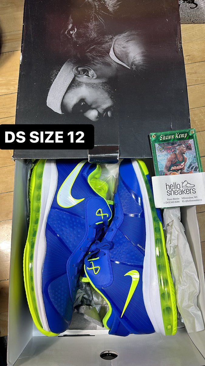hellobilello's tweet photo. Details in photos. Add for shipping.
Starfish - 99
Bleached Coral - 220
AM1 - 220
Lebron - 120
#hellosneakers https://t.co/60Pi6LLC0r