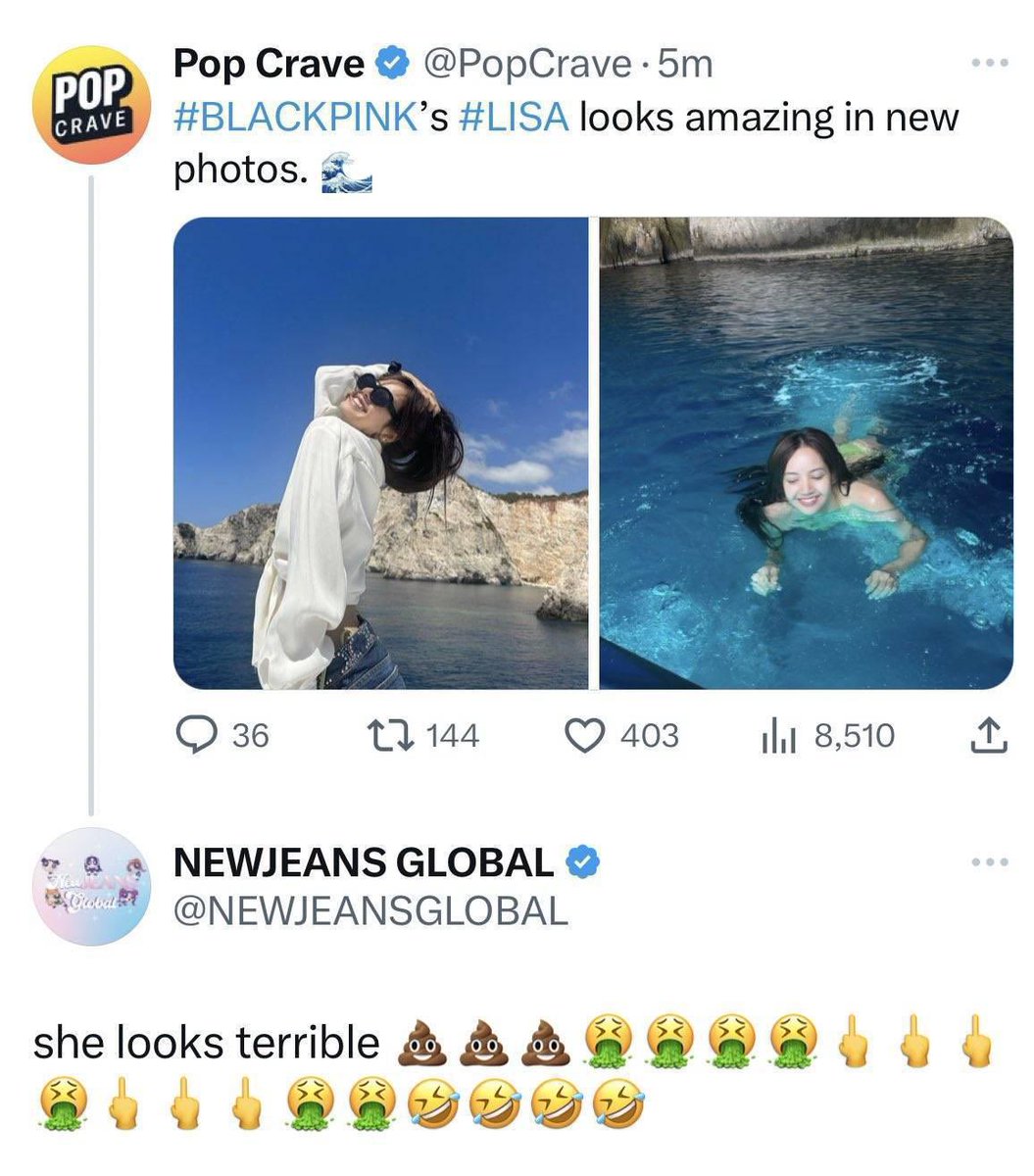 THELOUIS_TH's tweet photo. APOLOGIZE TO LISA @NEWJEANSGLOBAL https://t.co/2ODhWPhnDM