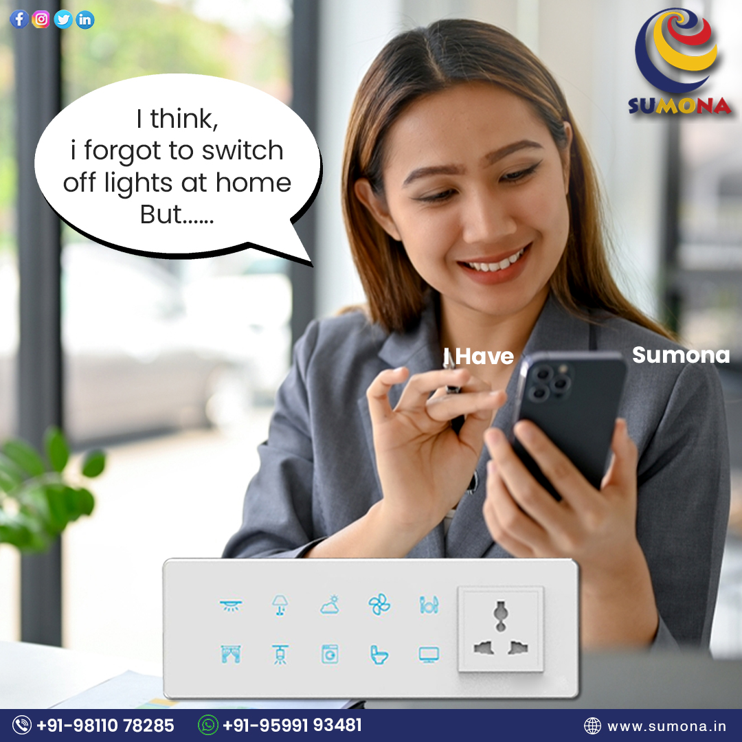 Command Your Home Lights by Smart Switch and Set the Perfect Mood Every Time! 💡🏠
#SmartLiving #LightingSolutions #ConnectedHome #ModernConvenience #AmbianceControl #Smar