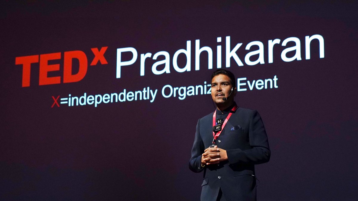 Standing on an elite platform of 𝐓𝐄𝐃𝐱 𝐓𝐀𝐋𝐊 and sharing 𝐌𝐲 𝐉𝐨𝐮𝐫𝐧𝐞𝐲 𝐰𝐢𝐭𝐡 𝐧𝐨 𝐈𝐅𝐬 𝐚𝐧𝐝 𝐁𝐔𝐓𝐬 in front of a huge crowd, the experience was undeniably amazing. 
Thank you Godji, my Complete Family, Pride Family, all the external and internal supporters