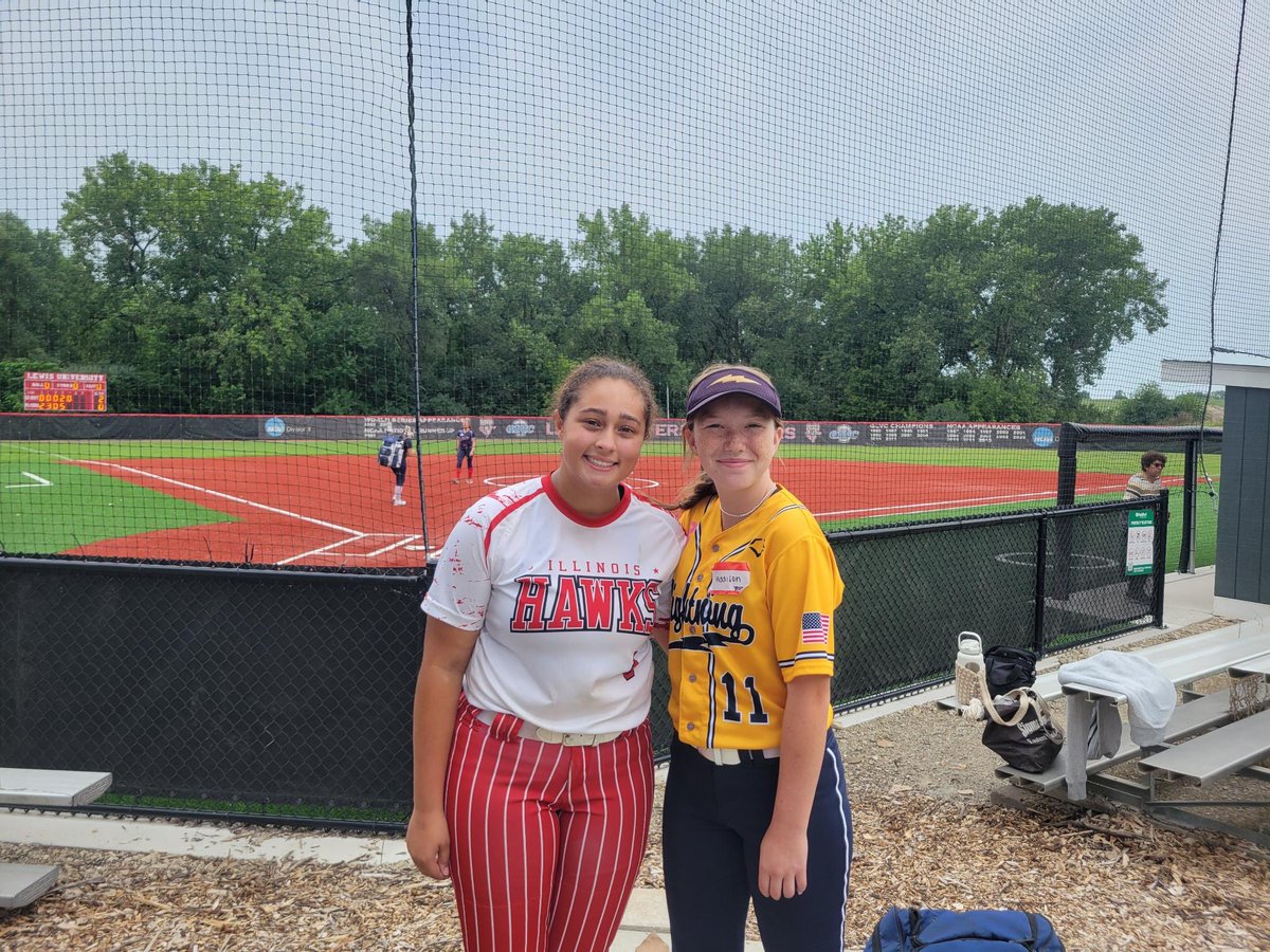 jaelle_hamilton's tweet photo. Had a great time at the @lewissoftball camp. Thankful to get the opportunity to play in competitive scrimmages in front of @CoachBeckyPearl , @cierra_taylor16 and @tayyoung218 and tour the campus. Good to see @AStehlik2026 and hit my first grand slam as a flyer prospect. https://t.co/fzbA0xf79N