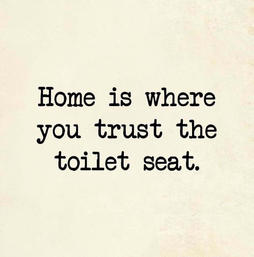 I cannot agree with this more!! I would only use the public restrooms if it's totally necessary... if not it can wait till I get home. 🤭 #toiletseat