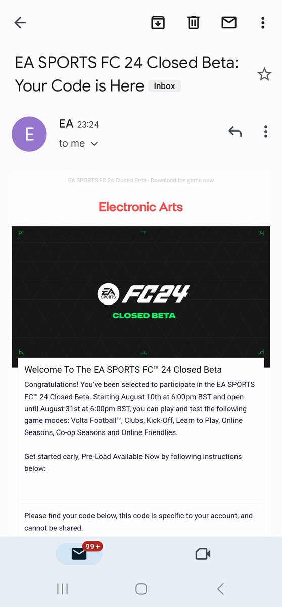 TeeJayMillz's tweet photo. Lets see what this is all gonna be about then.. @EASPORTSFC #EASPORTSFC #EAFC #FC24 #beta https://t.co/jcyQjDb9Fo