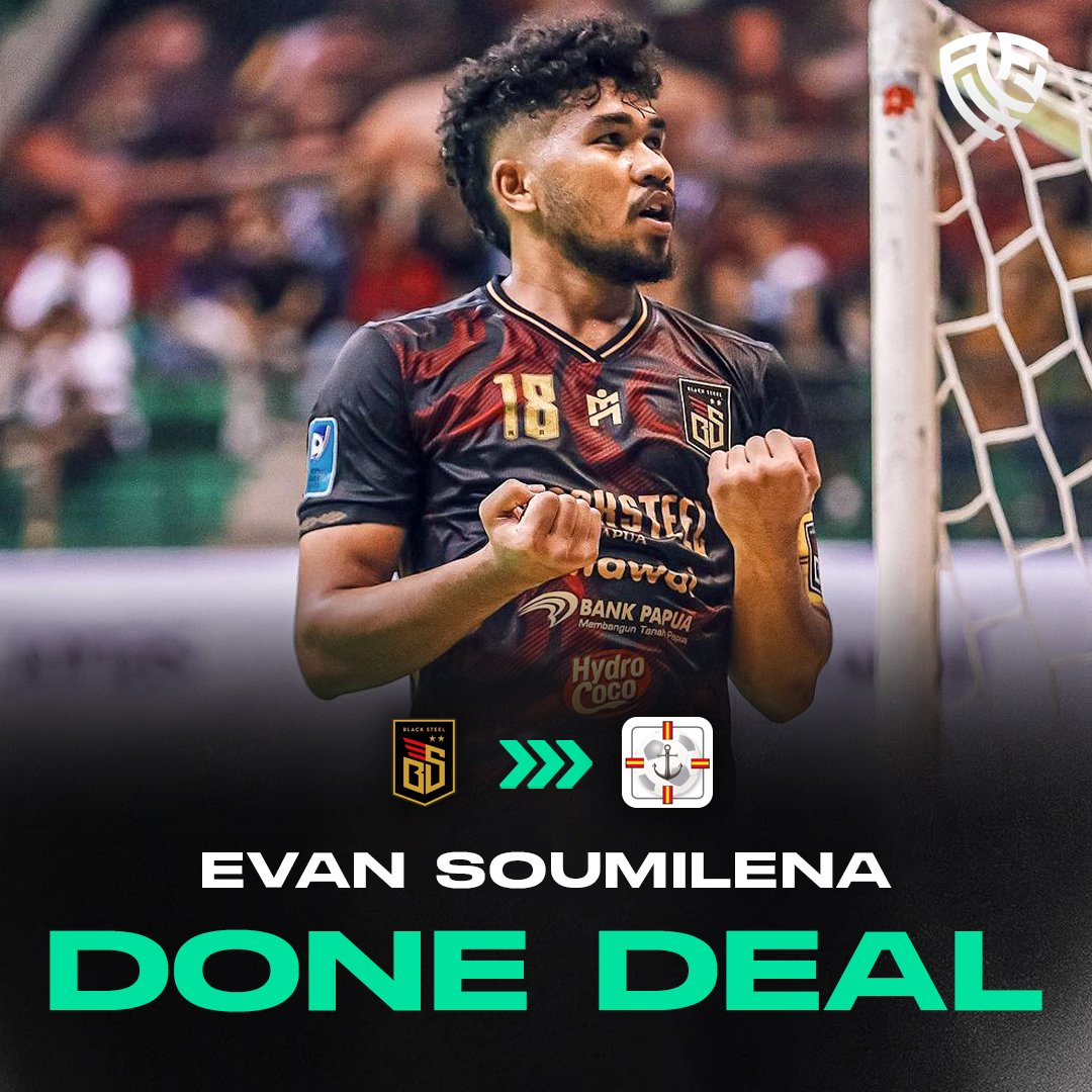 DONE DEAL‼️

Evan Soumilena akan memperkuat 🛟ADCR Caxina.

Walau terhitung sebagai tim papan tengah 🇵🇹Liga Placard Portugal, Evan Soumilne berpeluang menghadapi tim-tim kuat benua biru semacam Sporting CP &amp; SL Benfica.

Tunjukan tajimu, Evanmovic 🤖