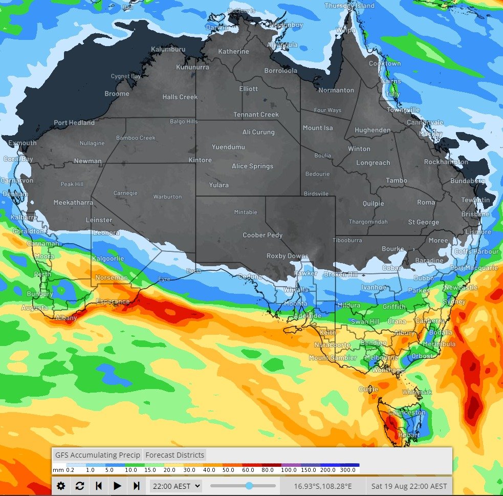 OzIndustries's tweet image. The mid month wet phase showing reasonable outlooks for the south and more so the southeast who have missed out on a lot of the recent activity.

See the pinned post for the August weather periods of interest.
For details on what is expected and where the focus of activity is due…
