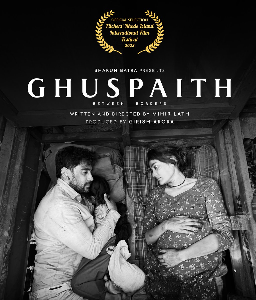 My film as co producer Ghuspaith Between Borders has been selected as India’s official entry at The Flickers’ Rhode Island International Film Festival 2023.
Producer Girish Arora <a href="/dogoodalwys/">Nevergiveup</a>  at Sane Insane Pictures <a href="/saneinsanepics/">pictures</a>
Presenter: Shakun Batra. Director Mihir Lath
