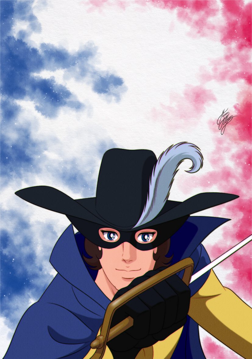 AlbieroMarcoArt's tweet photo. この絵は、私の大好きな少女漫画へのオマージュです!
#IlTulipanoNero #LaStelladellaSenna
#ラ・セーヌの星 #idreit
#marcoalbiero #albieromarco #marcoalbieroart
#AsukaMorimura #MitsuruKaneko #AkioSugino
#Sunrise #Unimax #YamatoVideo #EdizioniBD #JPop
#SimoneLorène #RobertdeVaudreuil https://t.co/RUoDYoHlX5