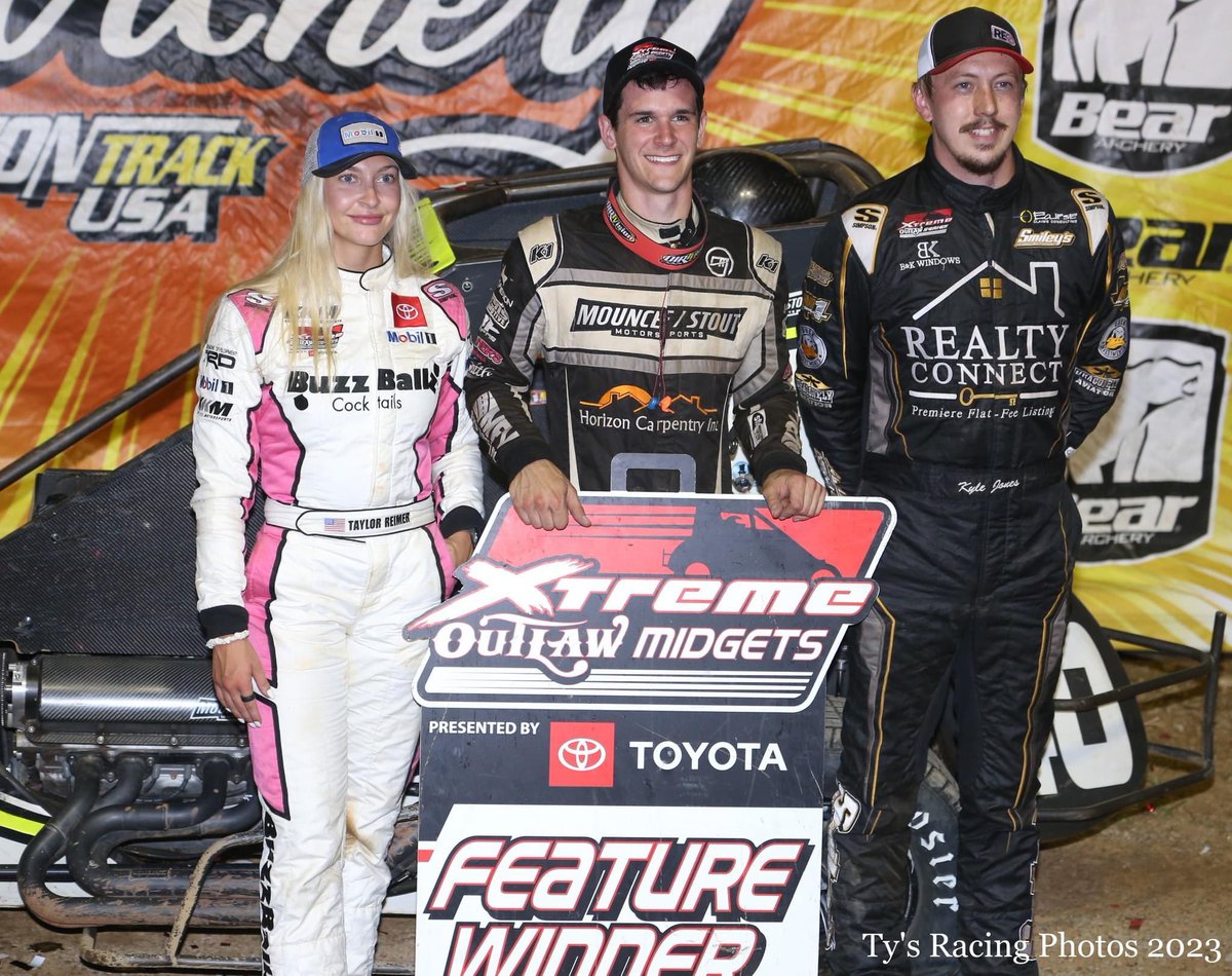 @tay_reimer @Xtreme_Outlaw @KKM_67 @BUZZBALLZ @ToyotaRacing @MrBeau25 Another podium finish. Great job!