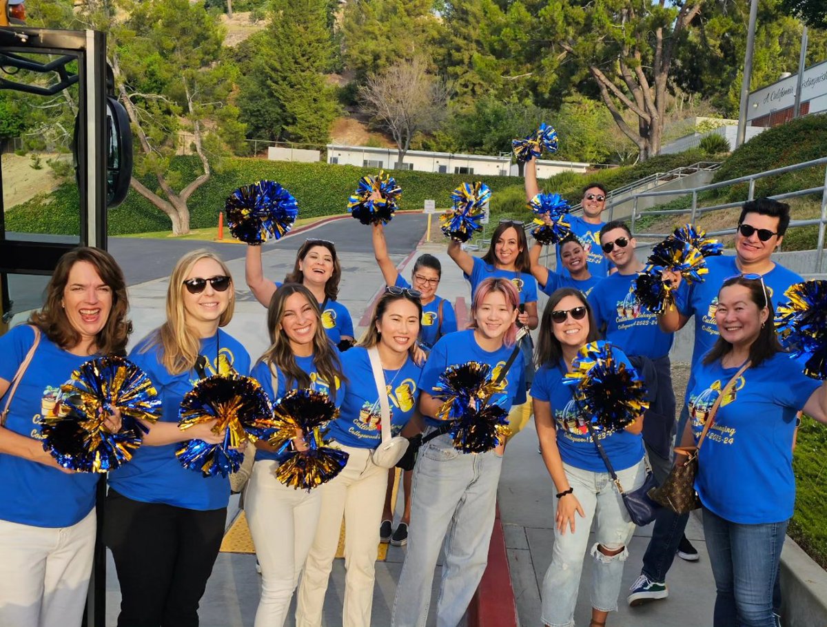 collegewood_el's tweet photo. Such an inspiring morning at our Walnut Valley welcome back. Dr. Taylor delivered message about this year's theme "Unleashing the greatness in you." Alyssa Ibarra was on hand to sing for us. 💗 #unleashthegreatnessinyou #welcomeback2023 https://t.co/teQHJoEfVM